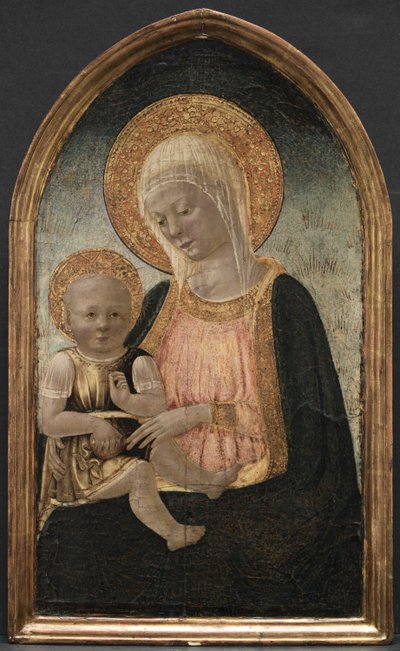 Virgem e Criança, c. 1460. de Neri de Bicci