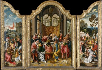 A Última Ceia, 1515-20. de Netherlandish