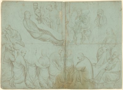 A Morte da Virgem de Netherlandish 14th Century