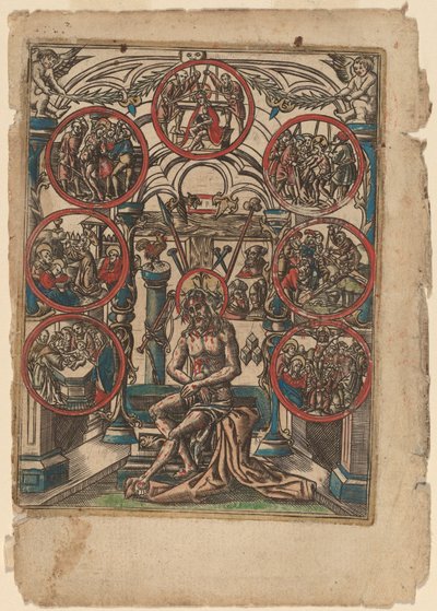Cristo como o Homem de Dores de Netherlandish 16th Century