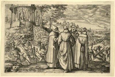 Alegoria da derrota do duque de Alva em Brielle, 1580 de Netherlandish School