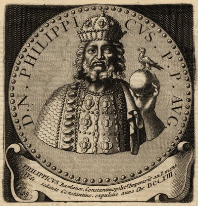 O Imperador Bizantino Philippikos. de Netherlandish School
