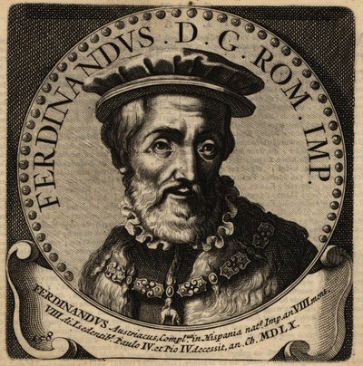 Santo Imperador Romano Fernando I. de Netherlandish School