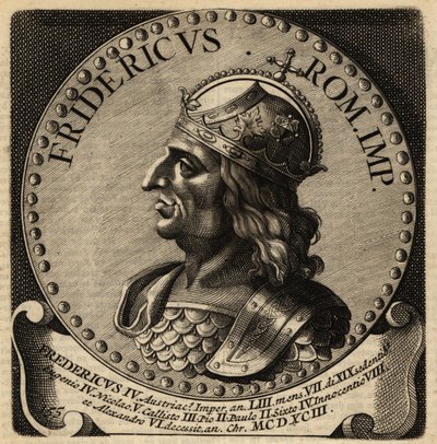 Santo Imperador Romano Frederico III. de Netherlandish School