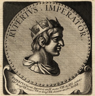 Santo Imperador Romano Rupert. de Netherlandish School