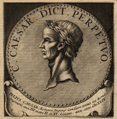 Júlio César, Caius Júlio César, Ditador Romano. de Netherlandish School