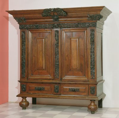 Kas, c.1675-1700 (nogueira e carvalho) de Netherlandish School