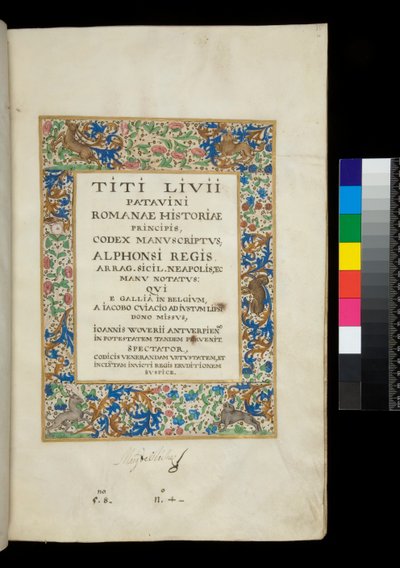 Sra. 344. Livy, Ab Urbe Condita de Netherlandish School