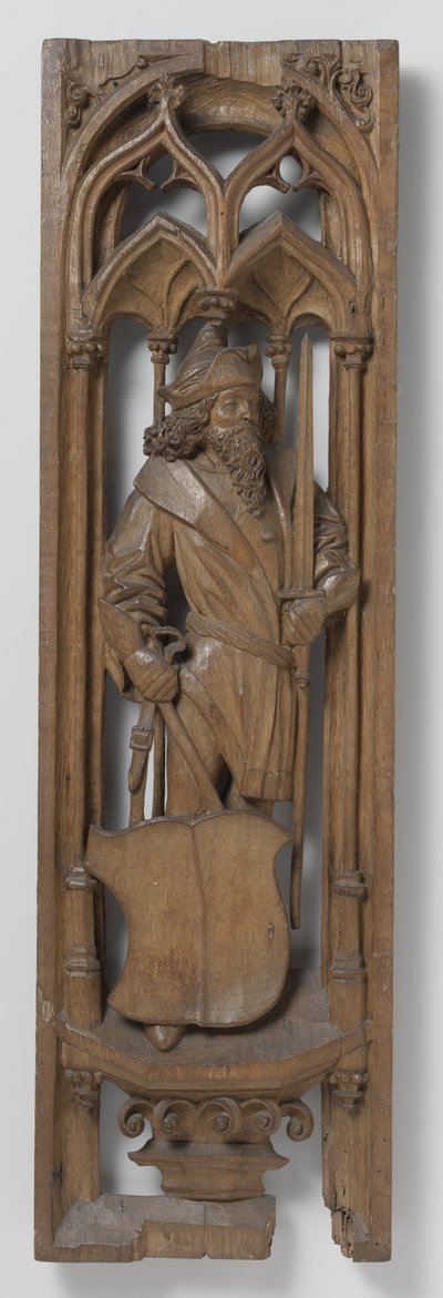 Painel de uma caixa de órgão, c. 1510-20 de Netherlandish School