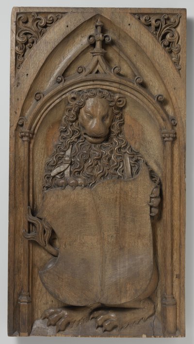 Painel de uma caixa de órgão, c. 1510-20 de Netherlandish School