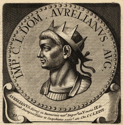 Retrato do Imperador Romano Aureliano. de Netherlandish School