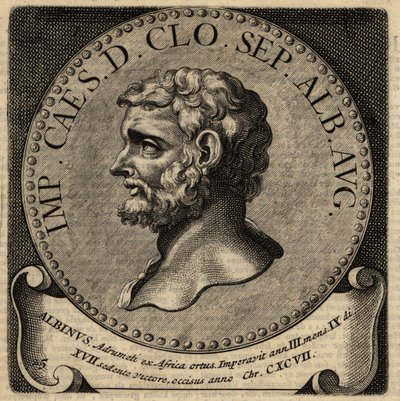 Retrato do Imperador Romano Clodius Albinus. de Netherlandish School