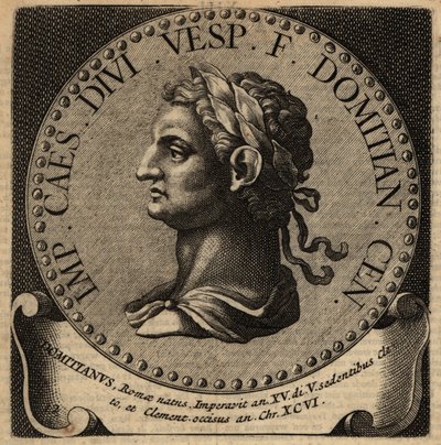 Retrato do Imperador Romano Domiciano. de Netherlandish School
