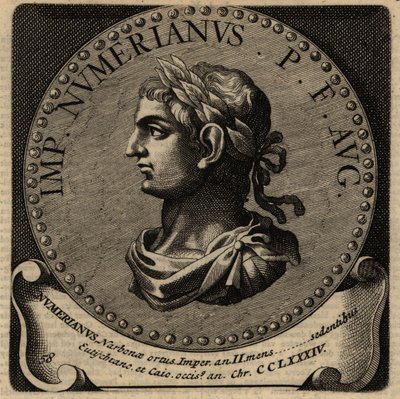 Retrato do Imperador Numeriano Romano. de Netherlandish School