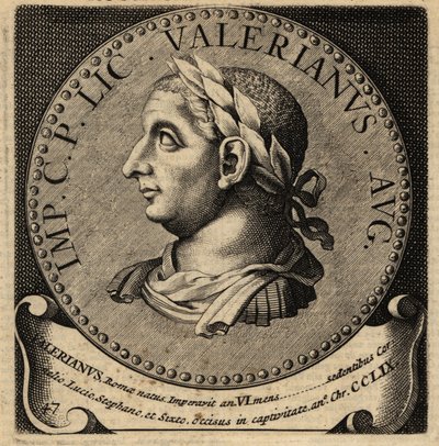 Retrato do Imperador Romano Valeriano. de Netherlandish School
