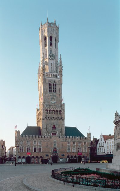 O Campanário, construído em 1282-96 de Netherlandish School