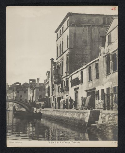 Exterior da residência de Tintoretto em Veneza
Veneza - Palazzo Tintoretto (título sobre o objecto) de Neue Photographische Gesellschaft