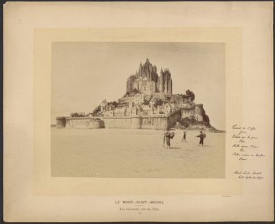 Mont-Saint-Michel, Vista geral, lado leste de Neurdein freres