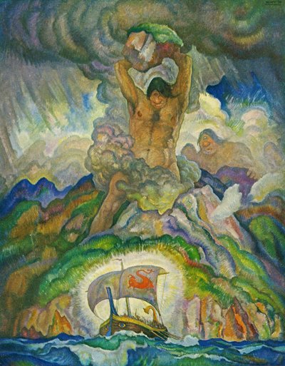 Polifemo, o Ciclope de Newell Convers Wyeth