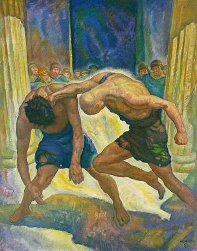 A Luta dos Mendigos de Newell Convers Wyeth