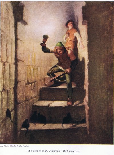 Devemos estar nas masmorras, observou Dick, 1916 de Newell Convers Wyeth