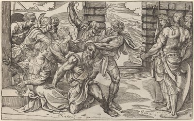 Sansão e Dalila de Niccolò Boldrini after Titian
