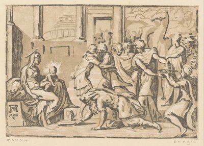 Adoração dos Reis de Niccolò Vicentino (attributed to)