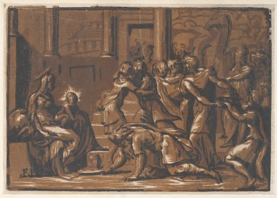 A Adoração dos Magos, 1540-50., 1540-50. de Niccolò Vicentino.