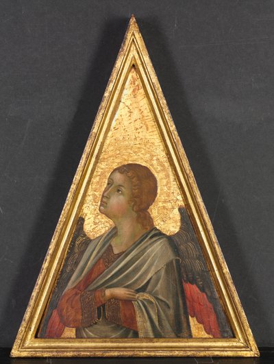 Pináculo com Anjo, c. 1340. de Niccolò di Segna