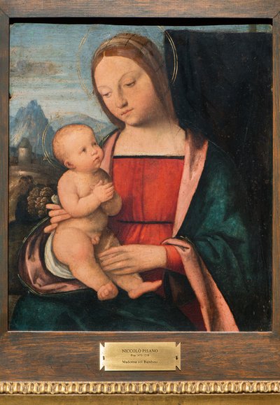 Madonna e criança, 1510-1520 de Niccolò Pisano