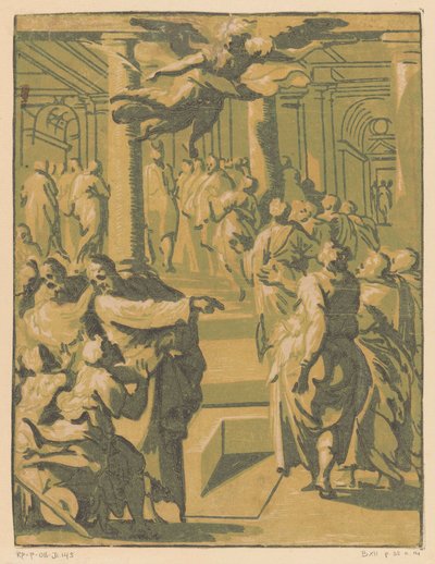 Cristo cura os doentes de Betesda de Niccolo Vicentino