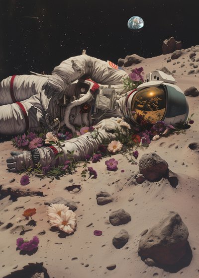 A Flor Cósmica do Astronauta de Nicebleed