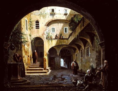 Junto ao Poço (óleo sobre tela) (ver 228125 para par) de Nicholas Ambroise Chatelin