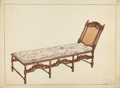 Cama de dia de Nicholas Gorid