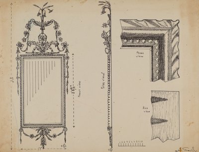 Moldura para espelho de Nicholas Gorid