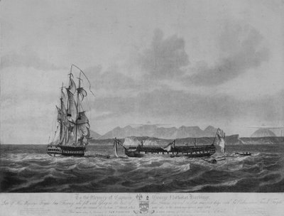 Uma perseguição e captura de três dias, c1809 de Nicholas Pocock