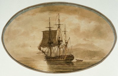 Britannia" em curso de Nicholas Pocock