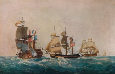 Captura do Guillaume Tell, c1805 de Nicholas Pocock