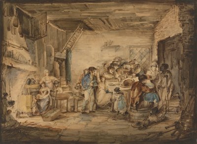 Interior de uma estalagem de Nicholas Pocock