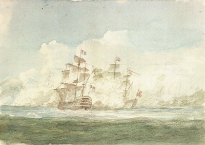 A Batalha do Glorioso Primeiro de junho de Nicholas Pocock