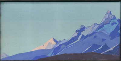 Himalaia, noite, 1933 de Nicholas Roerich
