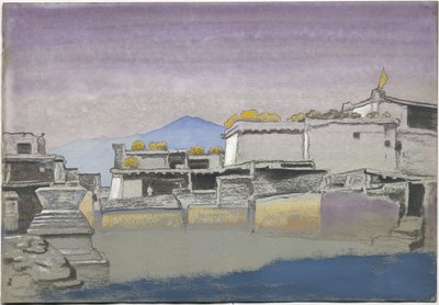 Kardang, estudo, 1932 de Nicholas Roerich