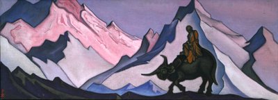 Personagens do Laos, 1943. de Nicholas Roerich