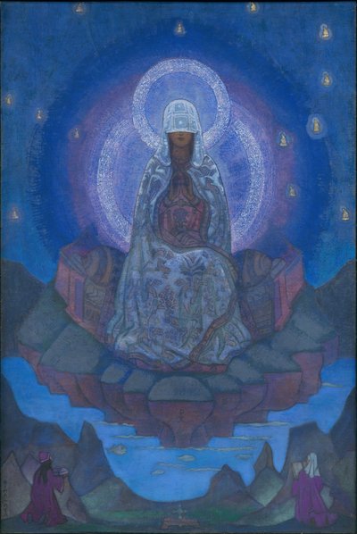 Mãe do mundo, 1924 de Nicholas Roerich