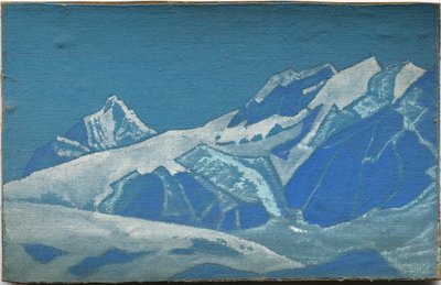Estudo da montanha, c.1928 31 de Nicholas Roerich