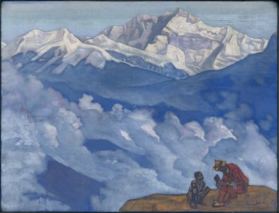 Pérola da Pesquisa, série "His Country", 1924 de Nicholas Roerich