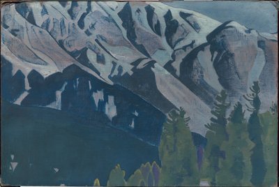 Pir Panjal, da série de mesmo título, 1925 de Nicholas Roerich