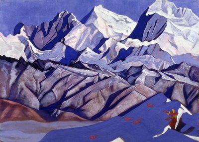 Cavalos vermelhos, 1925 de Nicholas Roerich