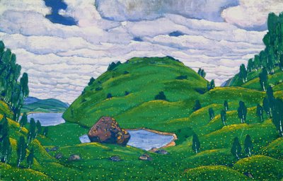 Esboço para "O Rito da Primavera", de Igor Stravinsky de Nicholas Roerich