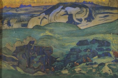 Tribo Tchud desaparecida, 1913 de Nikolai Konstantinowitsch Roerich